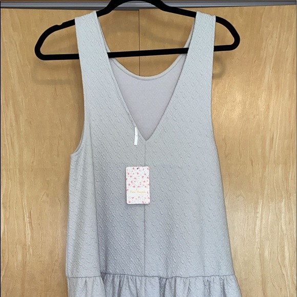 Free People Grey Ob974804 Casual Dress - Picture 10 of 14